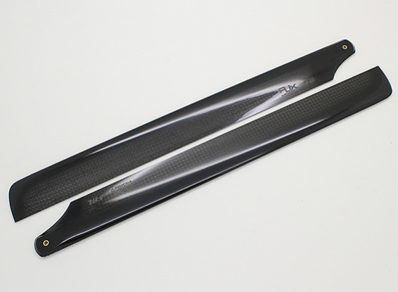 325 milímetros Flybarless alta qualidade Carbon Fiber Blades principal