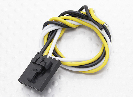 Molex 3 pinos cabo conector masculino com 230 milímetros x 26 AWG Wire.