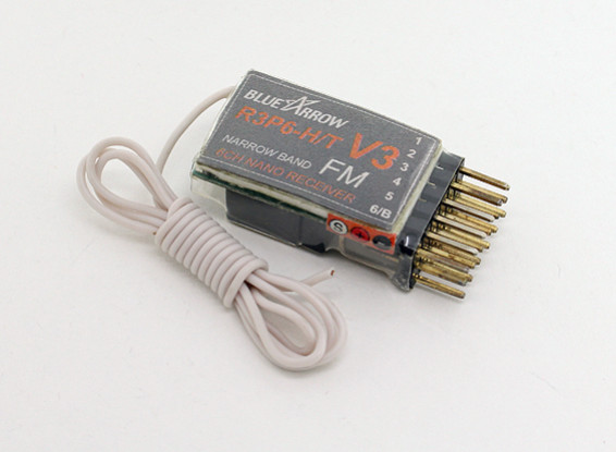 Seta 6CH 3,9 g 72MHz FM Micro Receptor