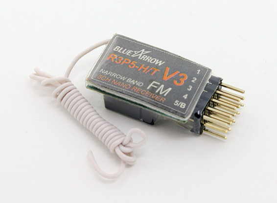 Seta 5CH 3,8 g 72MHz FM Micro Receptor