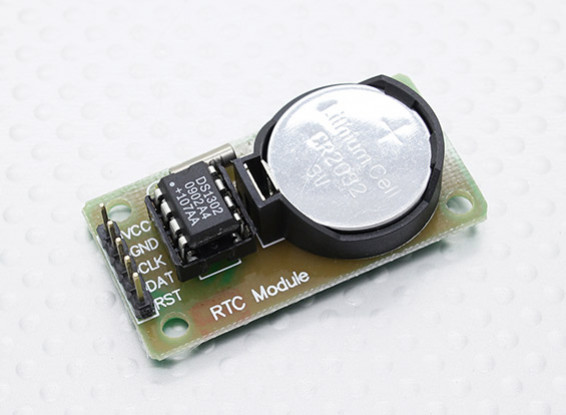 Kingduino Compatível módulo de relógio Tempo DS1302 real com bateria