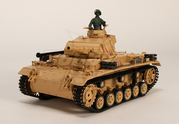Tauch Panzer III Ausf.H RC Tanque RTR w / Airsoft / Smoke & Tx