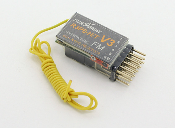 Seta 6CH 3,9 g 36MHz FM Micro Receptor