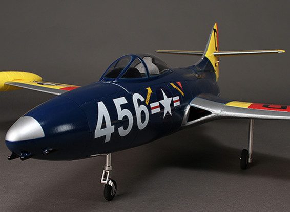 F9F-2 Panther 70 milímetros EDF esquema de cores Jet BRY 1.050 milímetros (PNF)