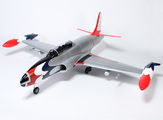 Thunderbirds T-33 90 milímetros EDF Jet instrutor EPS 1.683 milímetros (PNF)