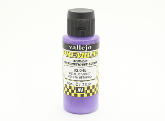 Vallejo cor Premium tinta acrílica - violeta metálico (60 ml)