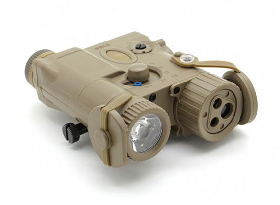 Elemento EX176 um laser de estilo / PEQ-16A / Dispositivo lanterna (Terra Preta)