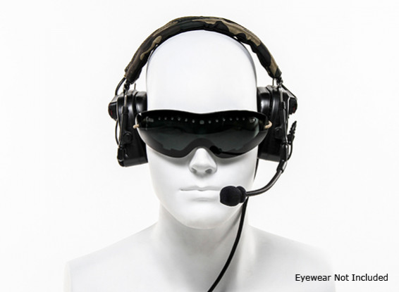 Z-tático Z038 ComTac IV IN-a-orelha fone de ouvido (preto)