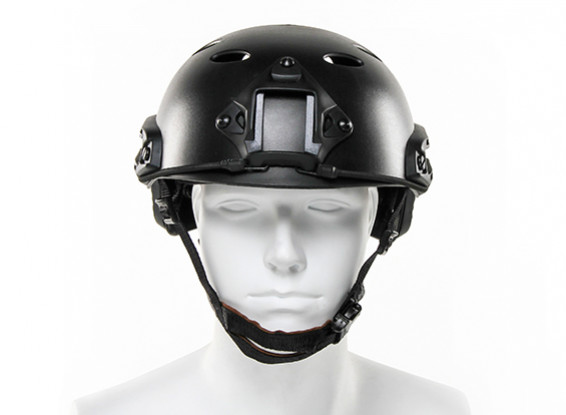 FMA tipo fast Helmet-PJ (Black)