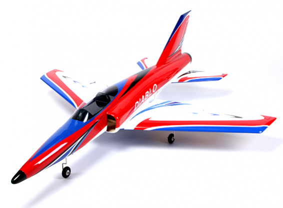 HobbyKing ™ Diablo 90 milímetros EDF Jet Composite 1.250 milímetros (ARF)