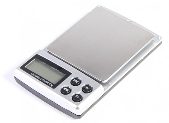 Digital Pocket escalas 0,01 g / 200g