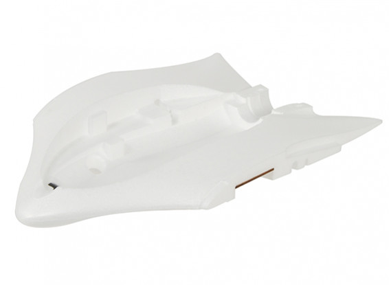 Fantasma FPV Flying Wing 1.550 milímetros V2 - Substituição Fuselagem w / Plastic Skid