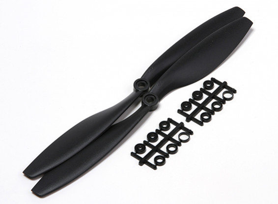 Turnigy Slowfly Propeller 10x4.5 Black (CCW) (2pcs)
