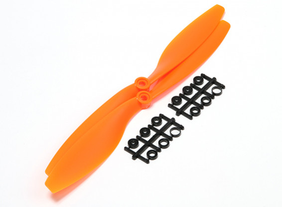 Turnigy Slowfly Hélice 10x4.5 Orange (CCW) (2pcs)