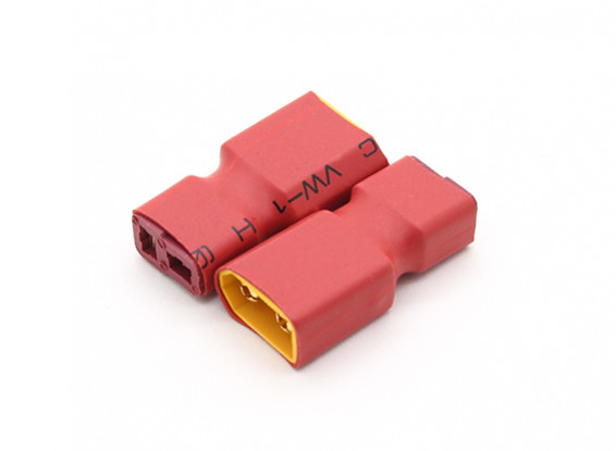 XT60 para cabo de conexão T-adaptador de bateria (2pc)