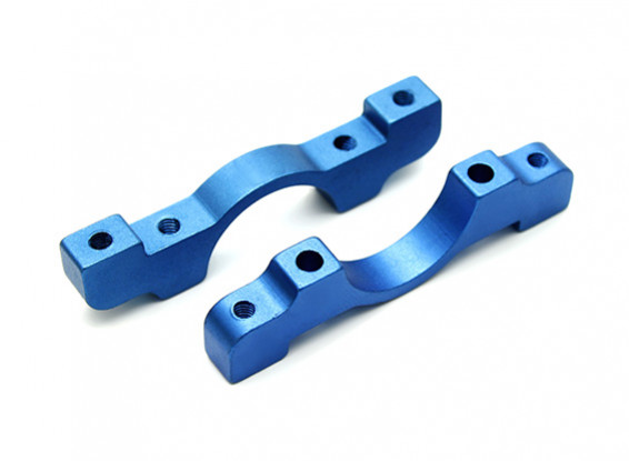Azul anodizado CNC alumínio Tubo braçadeira 16 mm de diâmetro