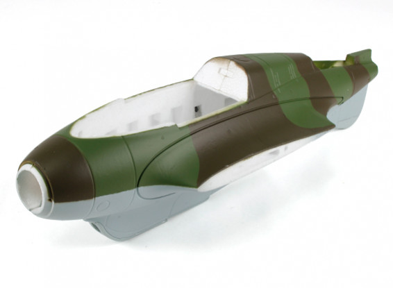 Durafly Me-163 950 milímetros - Substituição da fuselagem (inc dolly servo)