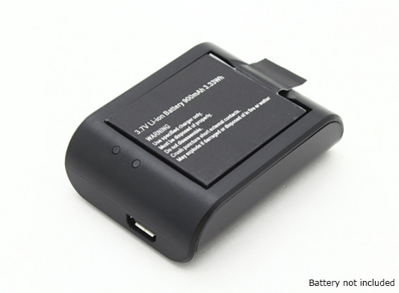 Carregador de Bateria - Câmara Turnigy ActionCam 1080p Full HD Video