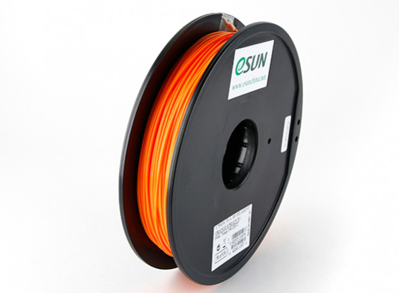 Printer ESUN 3D Filament Laranja 1,75 milímetros PLA 0.5KG Spool