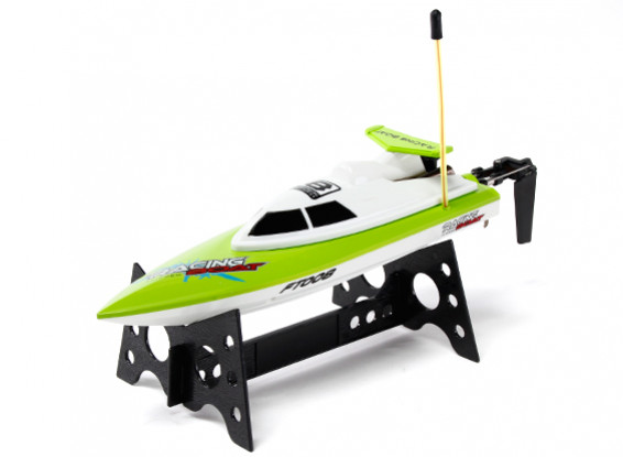 FT008 alta velocidade Mini RC Boat - Green (RTR)