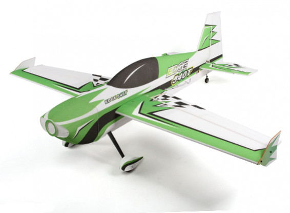 O HobbyKing ™ Borda 540T EPP / Luz Plywood 3D Aerobatic Avião 1,430 milímetros (ARF) (verde)