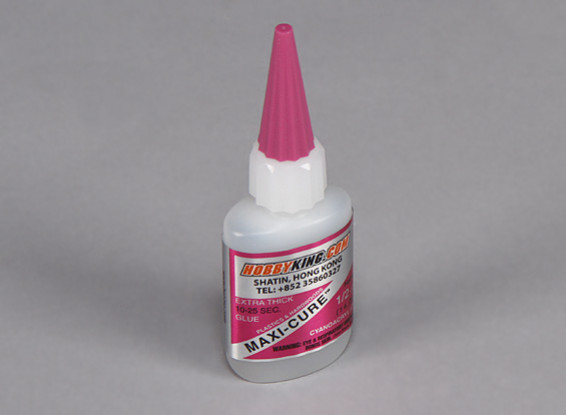 Maxi-Cure Extra grossas CA Glue 1/2 oz