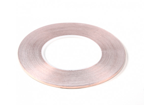 Auto-adesiva de cobre Tape 0,09 x 3mm (50 metros)