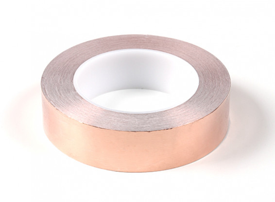 Auto-adesiva de cobre Tape 0,09 x 30 milímetros (25 metros)