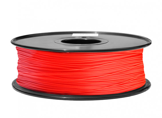 HobbyKing 3D Filament Printer 1,75 milímetros PLA 1KG Spool (vermelho)