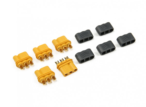 MR30 - 2,0 milímetros 3 Pin Motor ESC Connector (30A) Female Only (5 conjuntos / saco)
