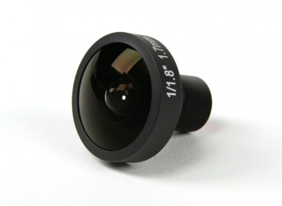 Foctek M12-1.7 IR 8MP Peixe olho da lente para câmeras FPV