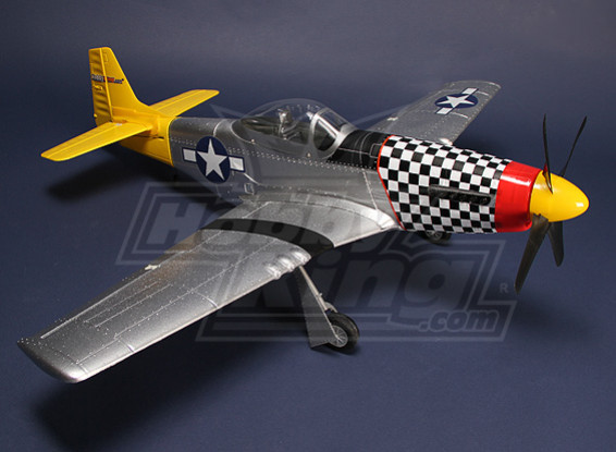Passatempo Rei P-51D Mustang Plug-n-Fly