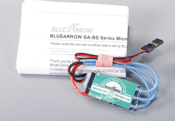 Blue Arrow 6A Brushless Controlador