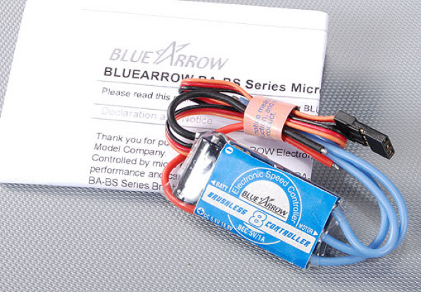 Blue Arrow 8A Brushless Controlador