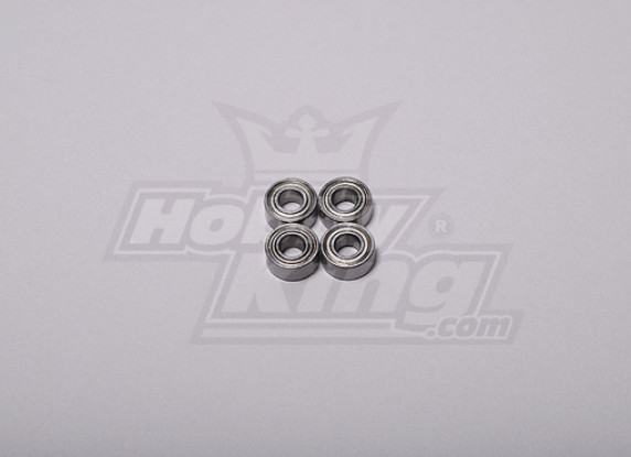 HK-500 Gt Ball Bearing 9 x 4 x 4 milímetros (Alinhar parte # H60103)