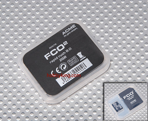 FCO? Rápido do Rush 8,0 2GB Micro SD-Card