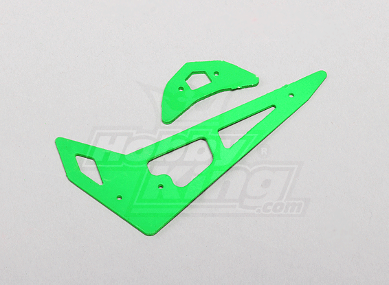 Neon Green fibra de vidro horizontal / vertical Fins Trex 250