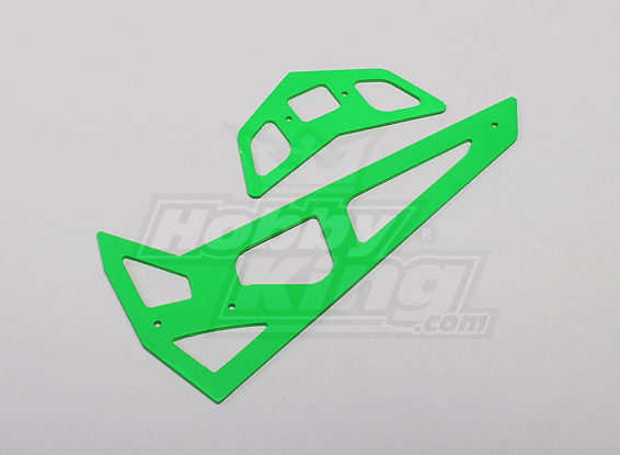 Neon Green fibra de vidro horizontal / vertical Fins Trex 550E