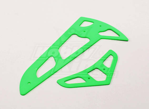 Neon Green fibra de vidro horizontal / vertical Fins Trex 600 ESP