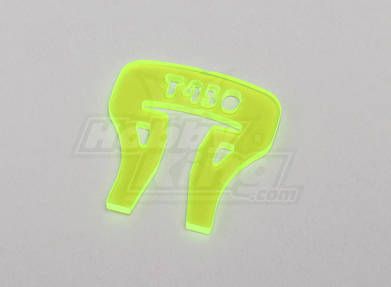 Flybar ferramenta de bloqueio para Trex 450 (verde neon)