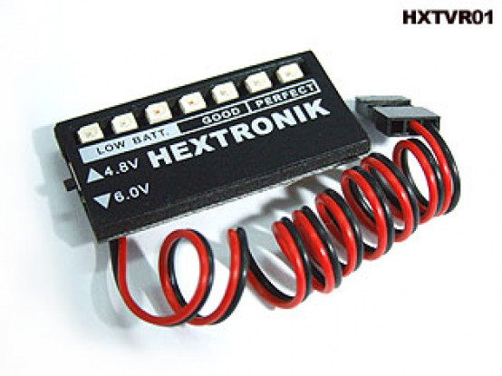 Exibição hexTronik Voltage