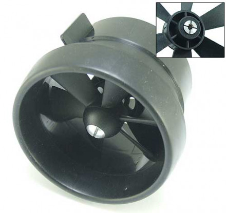 EDF Ducted Fan Unit 5 lâmina de 3.5 polegadas