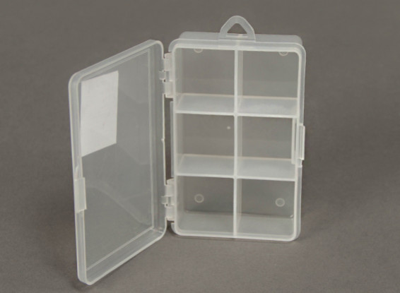 Plastic Multi-Purpose Organizador 6 Compartimento