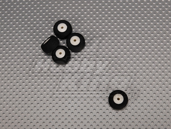 Pequena roda Diam: 18 milímetros Largura: 10mm (5pcs / bag)