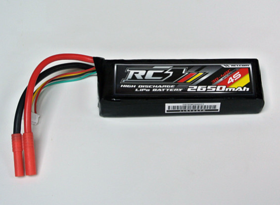 RISCO / DENT - RC 2650mAh 4S 30C Lipo Pack (UK Warehouse)