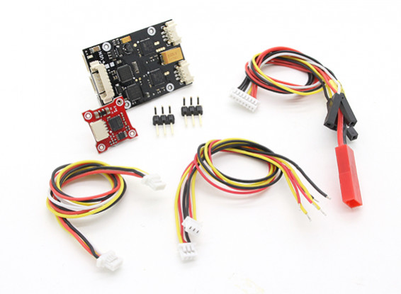 RISCO / DENT - Quanum Micro AlexMos Brushless Gimbal Controlador de 2 eixos Kit Basecam (SimpleBGC)