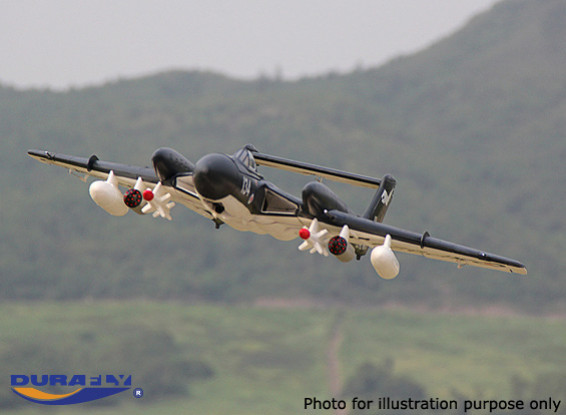 Durafly ™ Mar DH110 Vixen EDF Jet 1.000 milímetros (ARF)