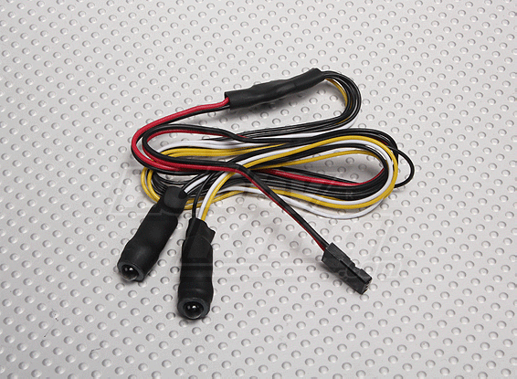 Duplo LED Kit - AMARELO com interruptor
