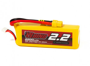 Rhino 2200mAh 3S 25C Lipo Pack w/XT60