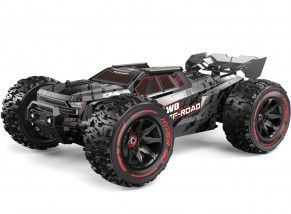 MJX (RTR) 1/14 de Escala Hyper Go 4WD V3 14210 Truggy Super Off-Road Brushless com Luzes LED (Preto)